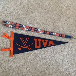 University of Virginia Lanyard and Pennant